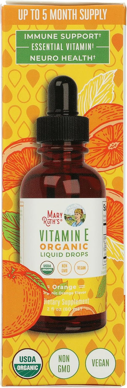 Mary Ruth's Organic Vitamin E Drops, 60 ml