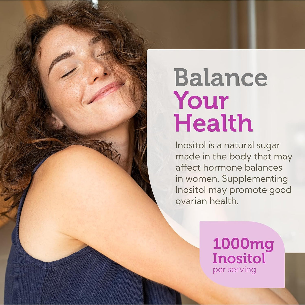 Zahler Inositol Supplement Capsules 1000mg - Mood & Nervous System Support Supplements for Women - Hormone Health & Ovarian Support - Kosher, Gluten-free, Dairy-free - 120 Count - görsel 4