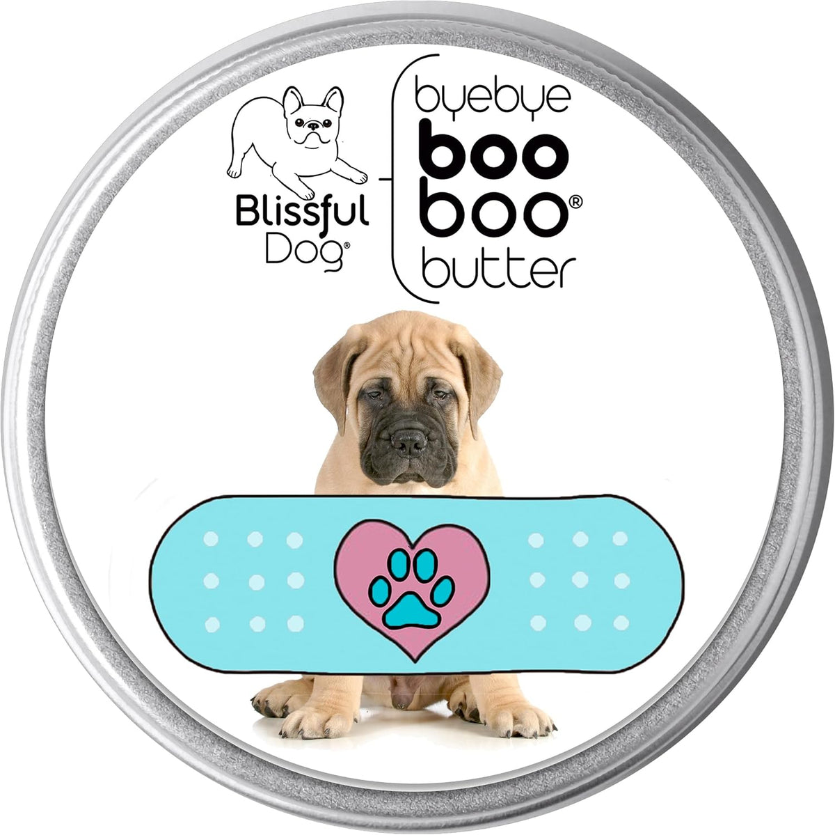 The Blissful Dog 113 g TIN Bullmastiff Booboo Butter - görsel 1