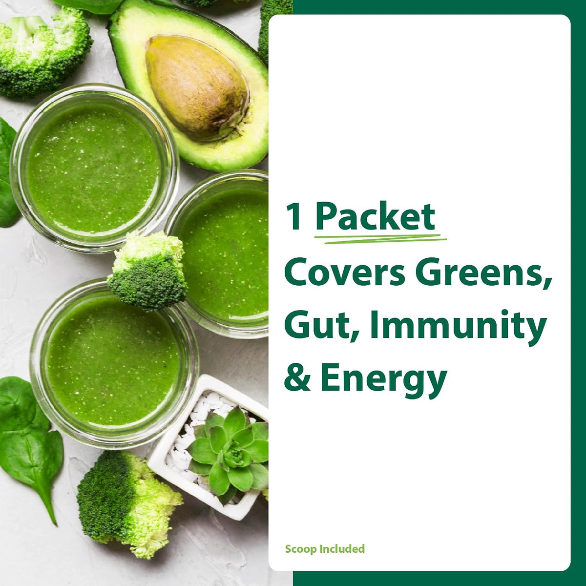 MacroLife Naturals Macro Greens Superfood – Chlorella: A green algae known for its detoxifying properties and high – Image 3