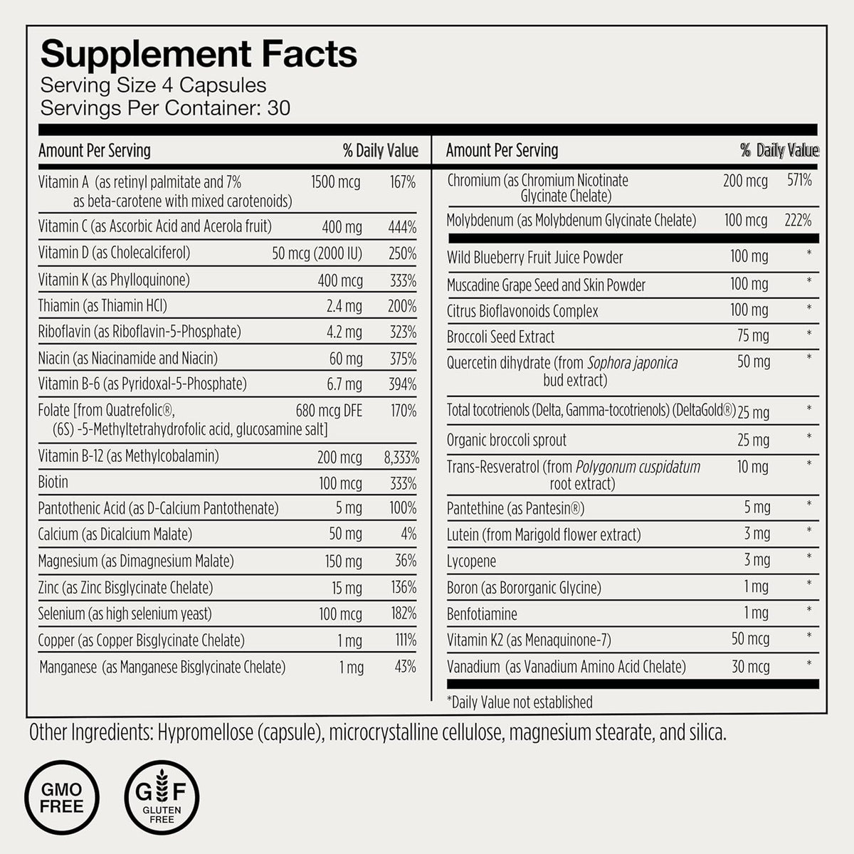 Momentous Essential Multivitamin - Complete Vitamin & Mineral Complex for Men & Women - görsel 9