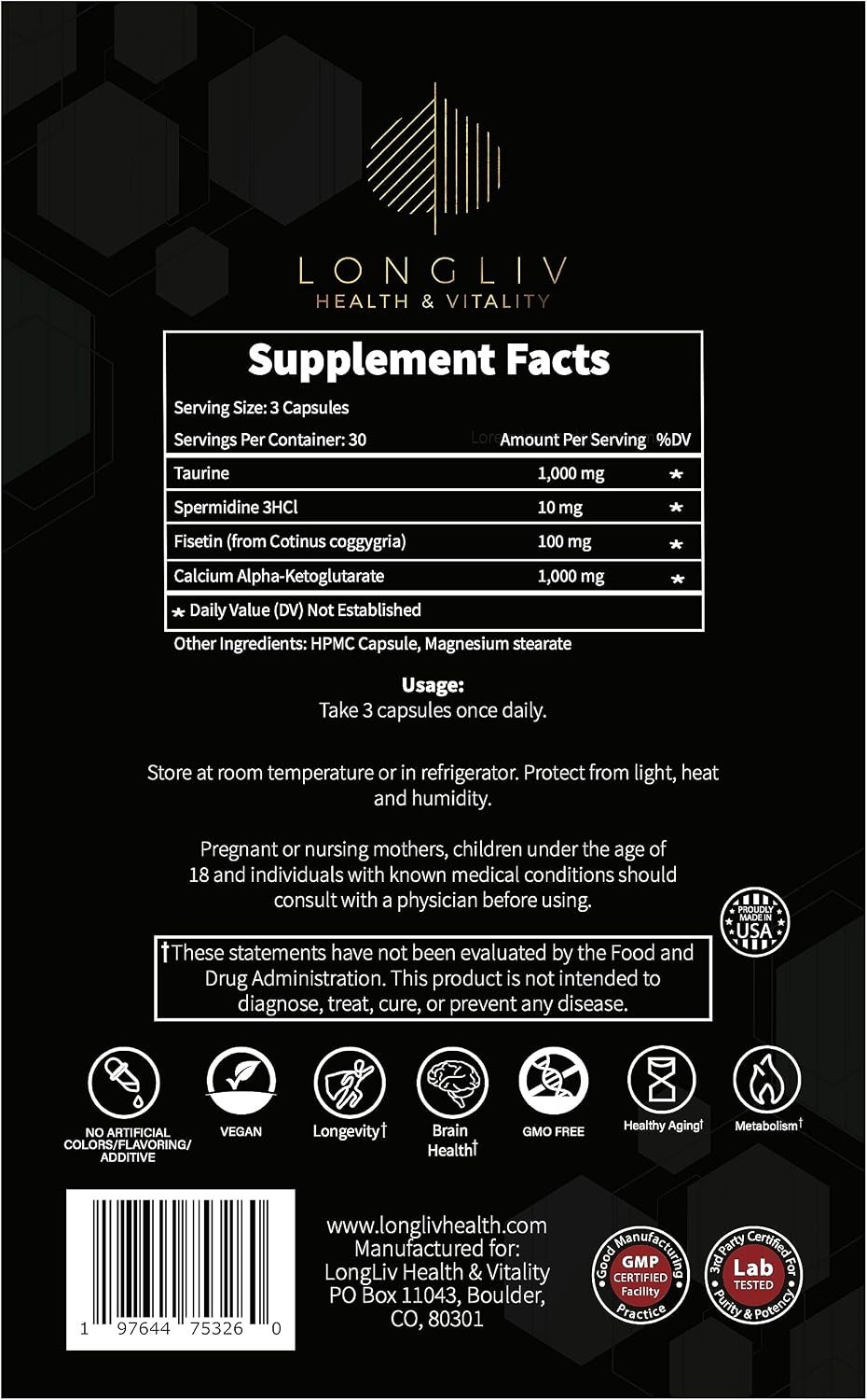 Longevity4Life - Ultimate Cellular Health Supplement - görsel 7
