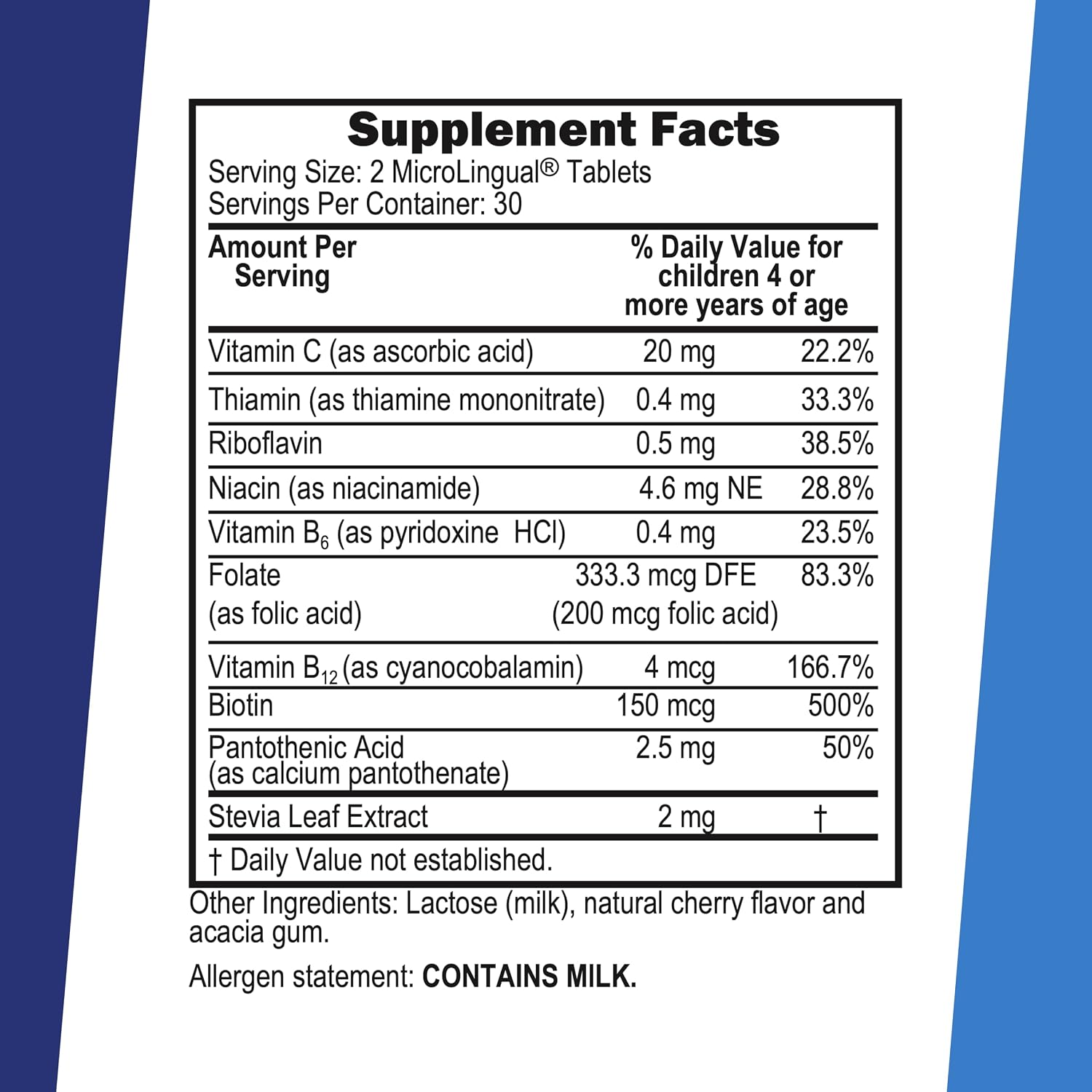 Superior Source Children's B Complex with Vitamin C – 60 Instant Dissolve Tablets - görsel 2