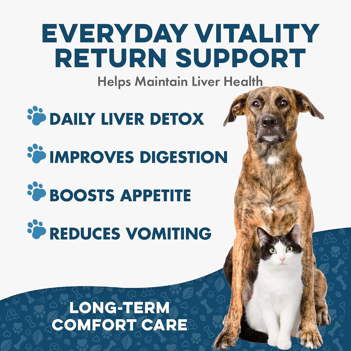BestLife4Pets Dog Liver Supplement – Milk Thistle for Dogs – 400 Mini Tablets - görsel 3