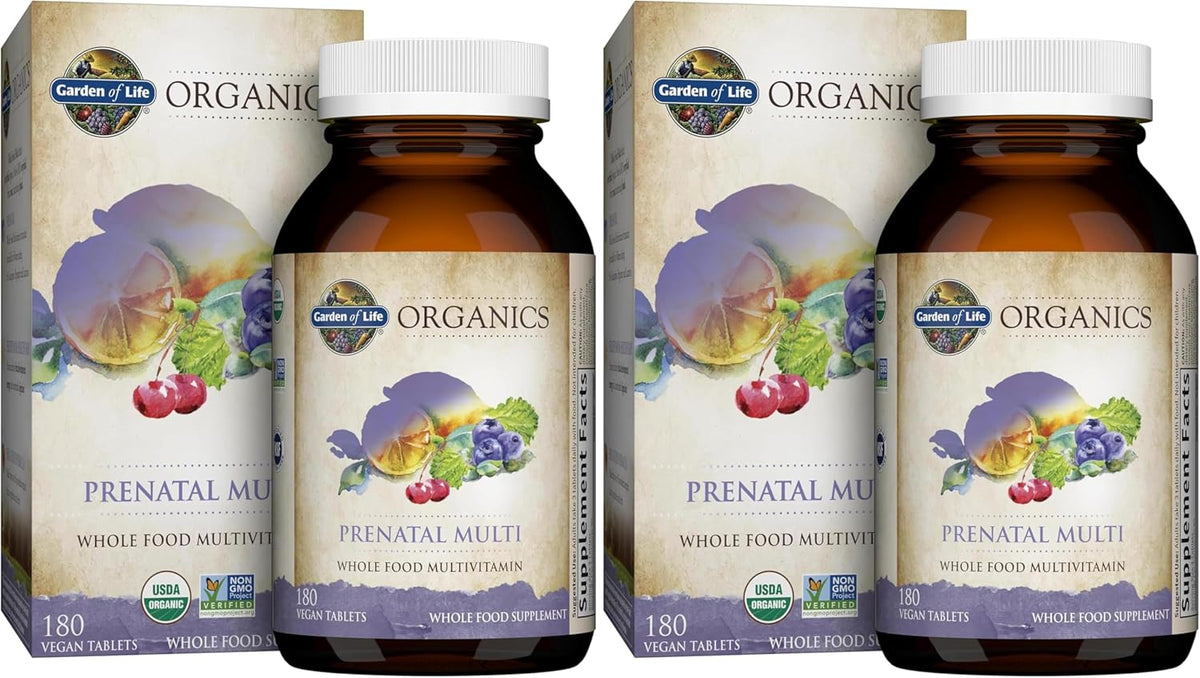 Garden of Life Organics Prenatal Multivitamin with Folate, B6, B12, D3 & Iron – Image 10
