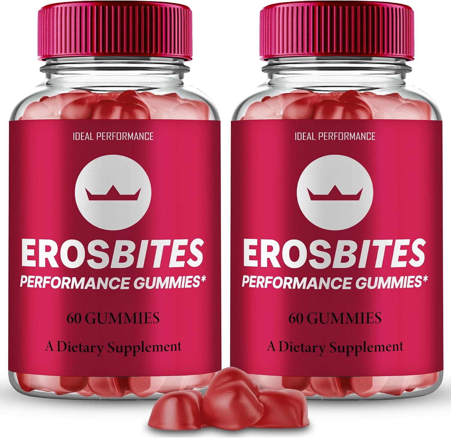 Eros Bites Gummies for Men - Maximum Strength Performance, All Natural Support (2 Pack) - görsel 1