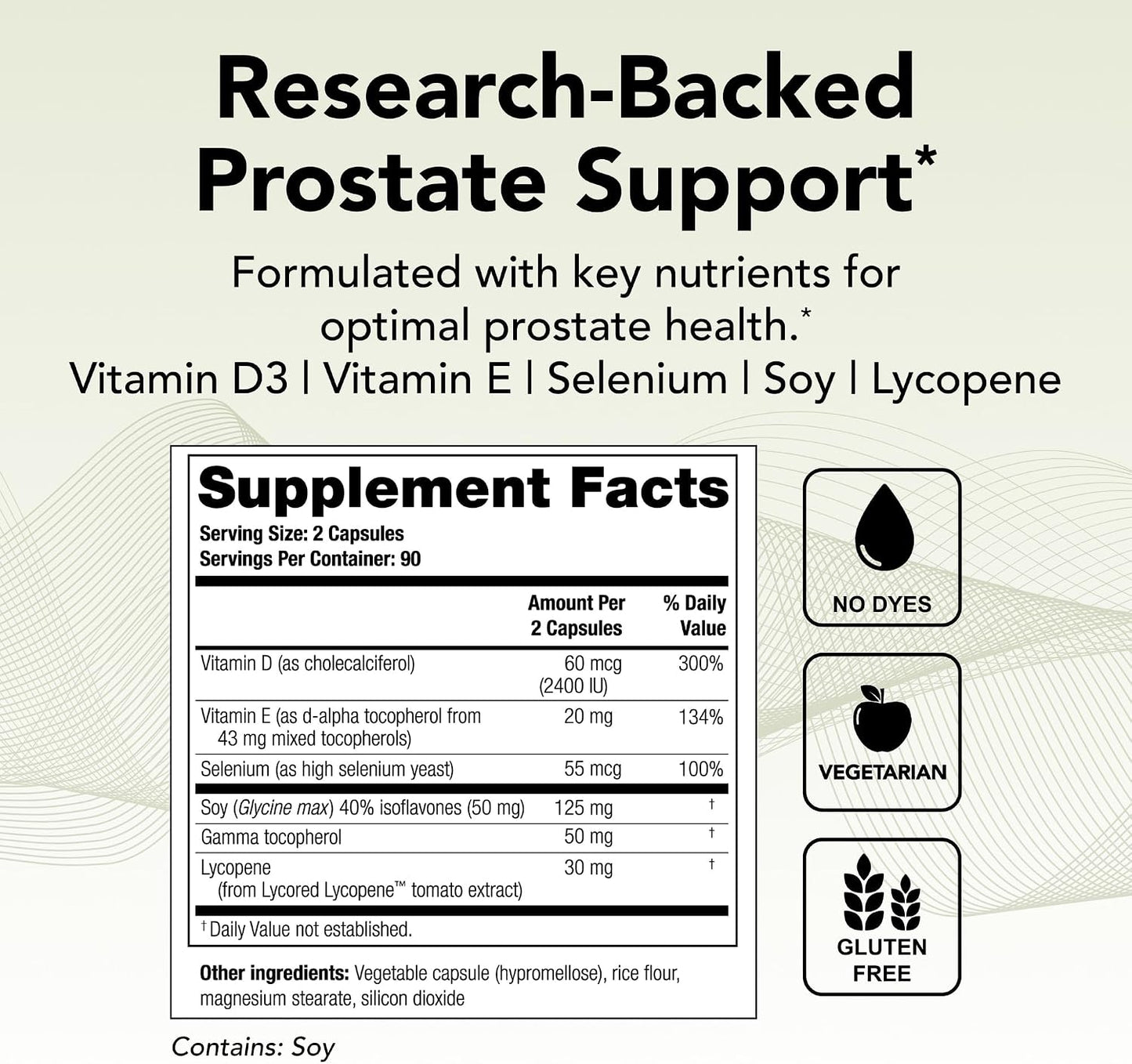 Theralogix Prostate 2.4 Food Supplement - 180 Capsules (90-Day Supply) - görsel 2