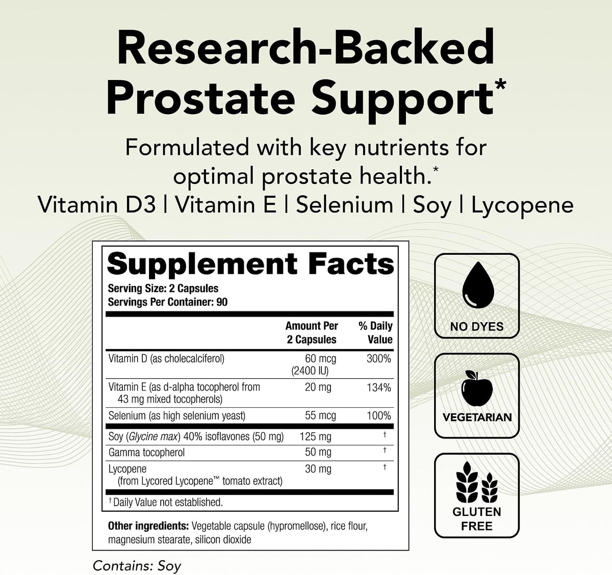 Theralogix Prostate 2.4 Food Supplement - 180 Capsules (90-Day Supply) - görsel 2