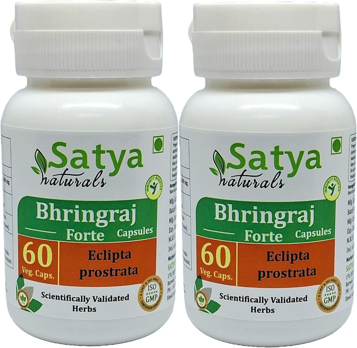 Bhringraj Capsules, 500 mg, 60 Count, Eclipta Prostrata Extract (Pack of 1, Capsule) - görsel 6