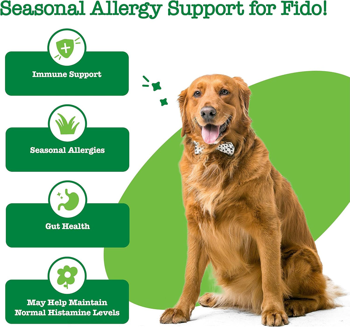 Zesty Paws Aller-Immune Bites for Dogs - Hemp Seed, Turmeric, Quercetin - 90 Soft Chews - görsel 3