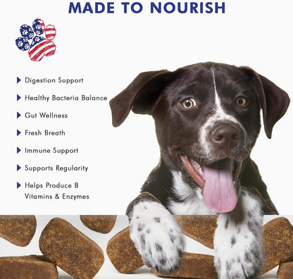 Pawfetto Advanced Probiotic Support for Dogs & Cats – Duck Flavour (90 Chews)