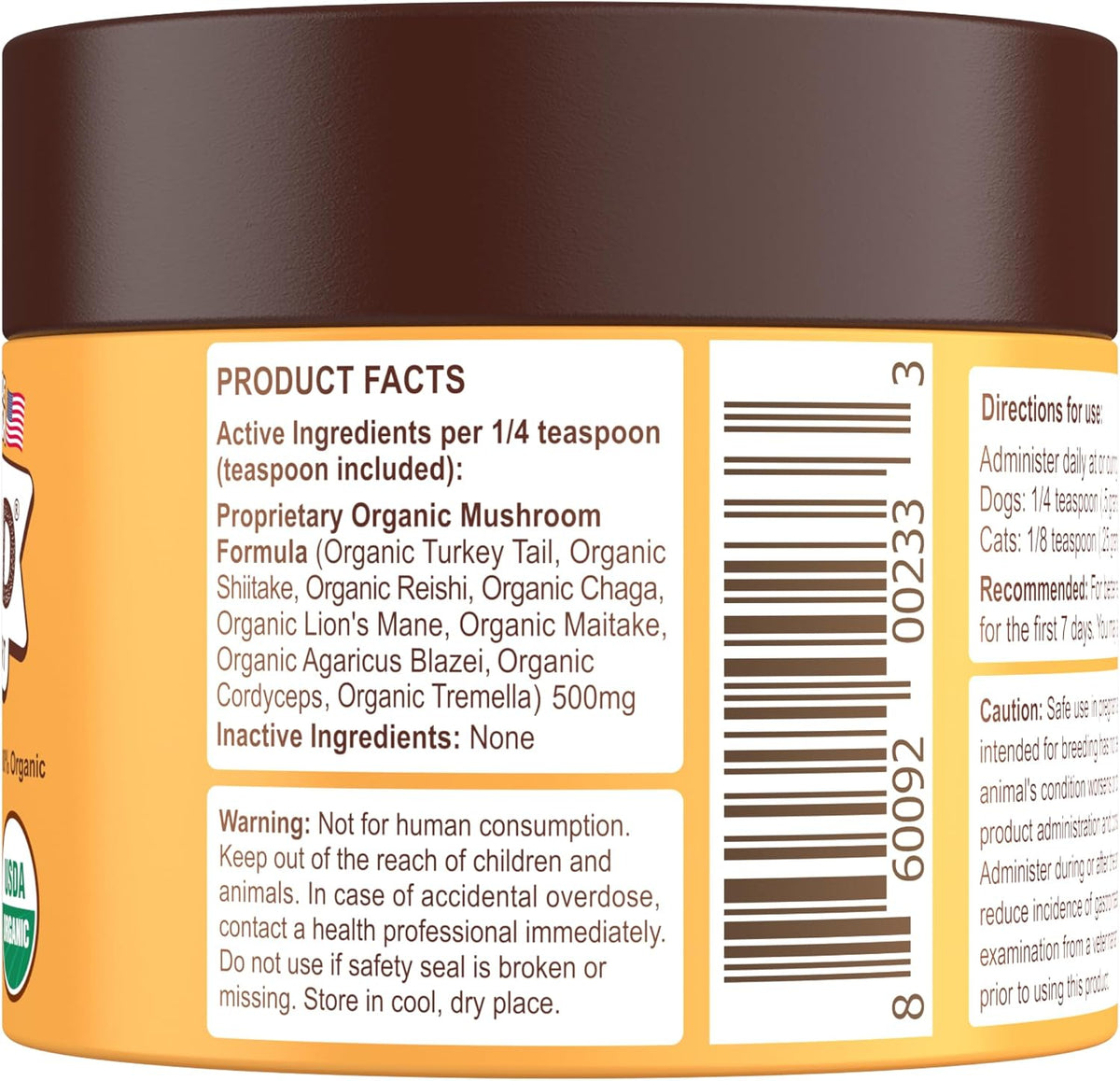 Petsmont Buddy Guard Organic Mushroom Blend for Dogs and Cats - görsel 8