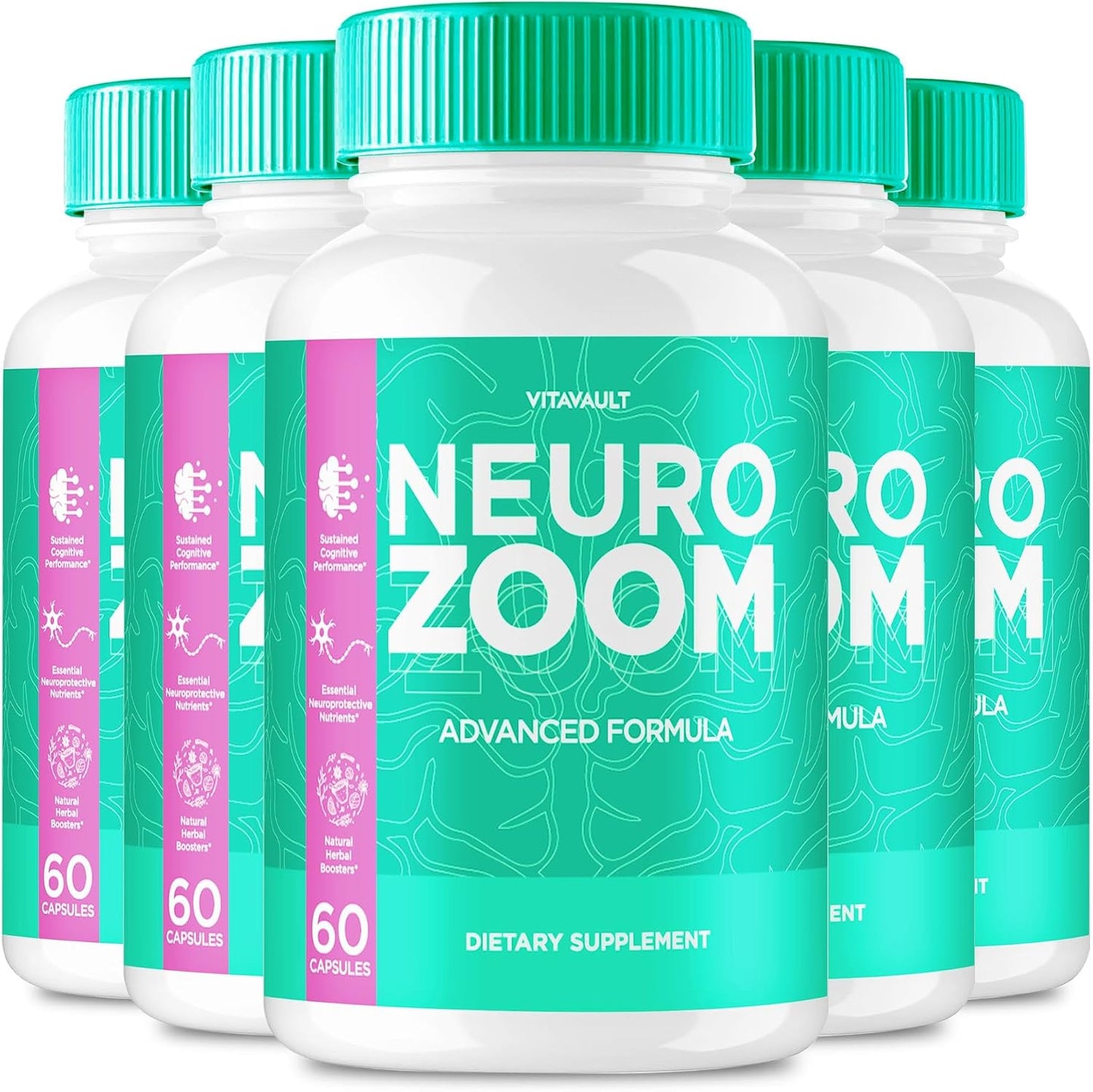 Neuro Zoom Capsules – Enhanced Memory and Brain Health Supplement (300 Capsules) - görsel 1