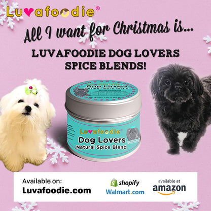 Luvafoodie Dog Lovers Two Pack Spice Tin