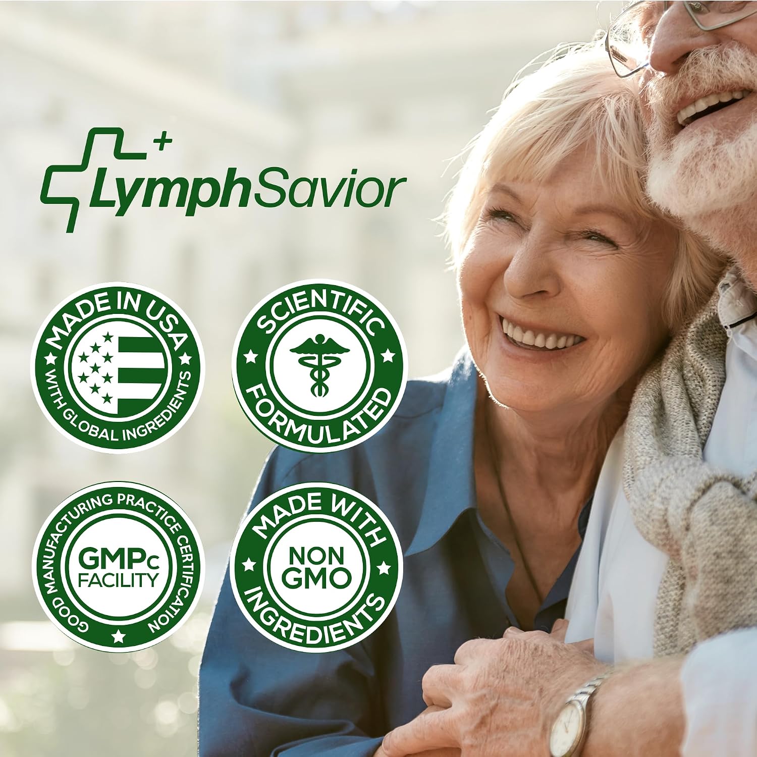 Lymph Saviour Plant-Based Lymphatic Support Supplement | Red Clover, Horse Chestnut & Burdock Root | Non-GM, 30-Day Supply - görsel 7