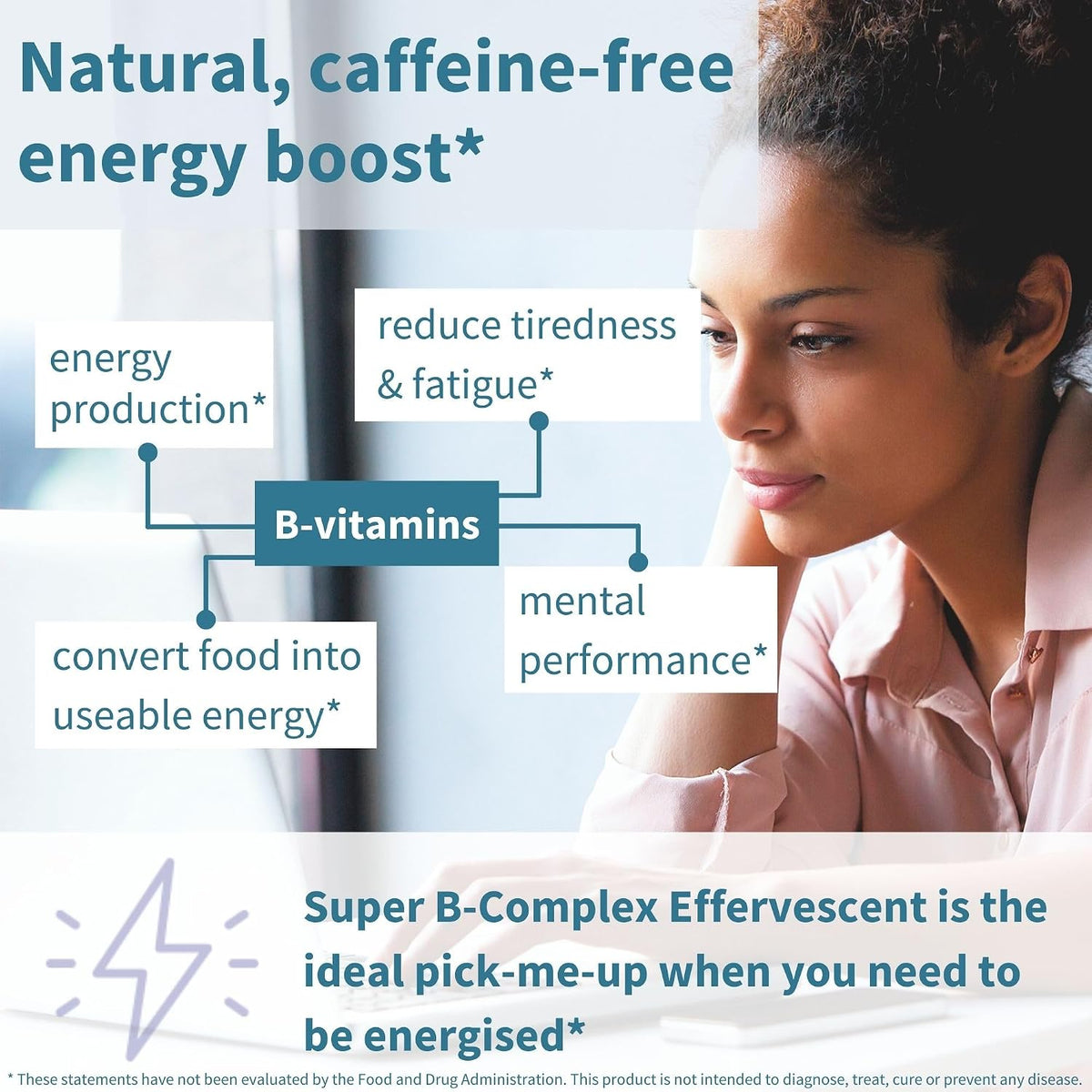 Igennus Super B-Complex Methylated Liquid B-Vitamin Effervescent Supplement – Fast Action Energy Drink, Caffeine & Sugar-Free, Orange Flavour, Vegan, 20 Tablets - görsel 4