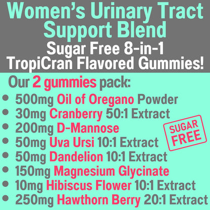 SHIZAM Oil of Oregano, D-Mannose, Dandelion – Those who prefer sugar-free alternatives to conventional gummy – Image 2