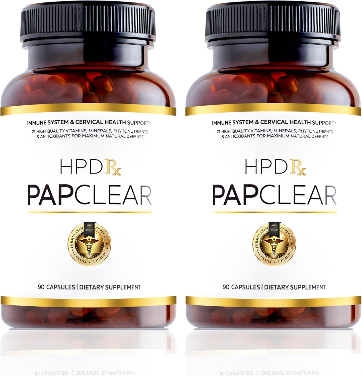 PAPCLEAR - Doctor Formulated Immune Support Supplement - 90 Capsules (Pack of 6) - görsel 10