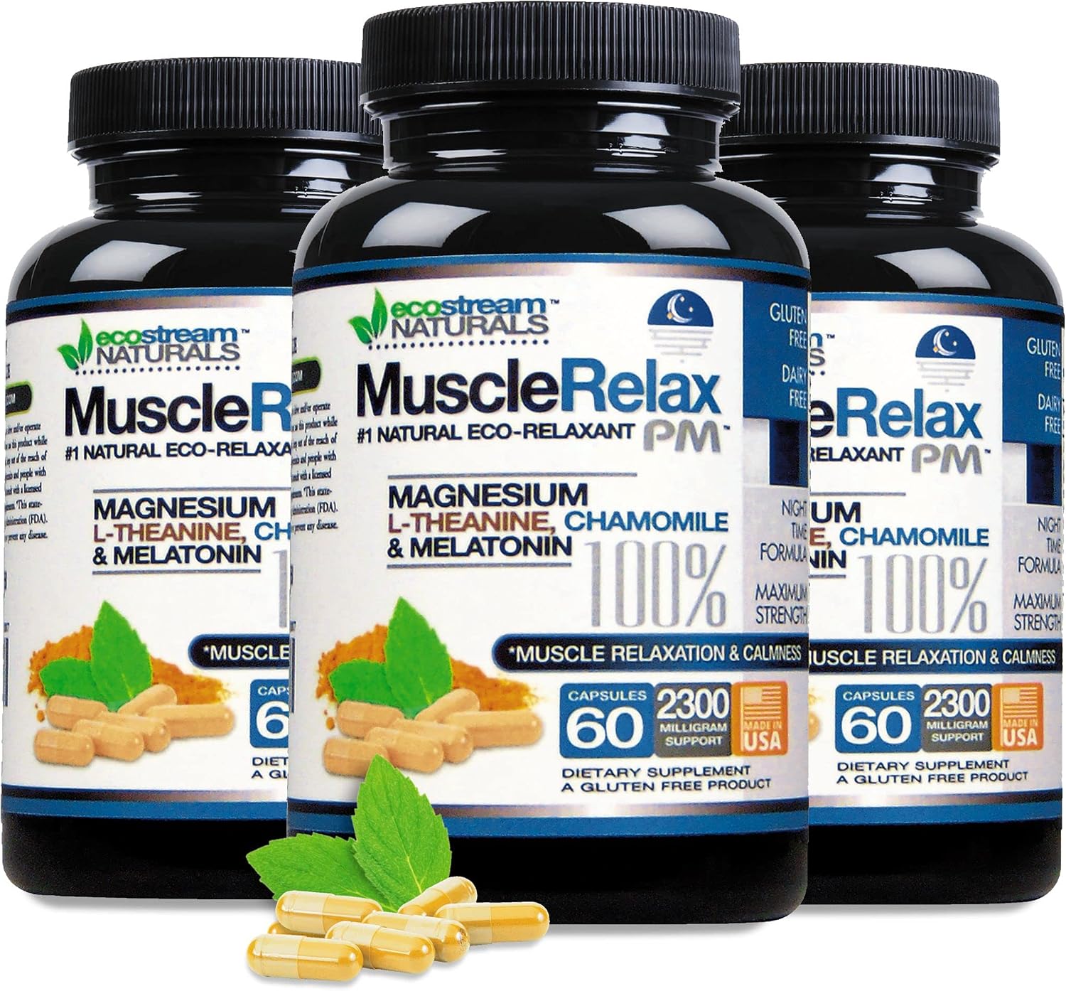 MuscleRelax PM Night-time - 60 Capsules - görsel 3