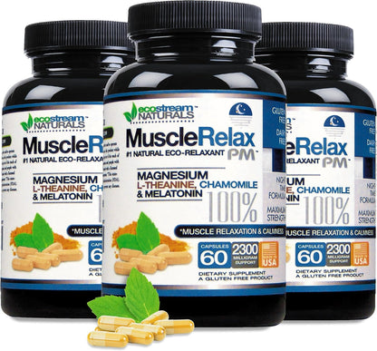 MuscleRelax PM Night-time - 60 Capsules