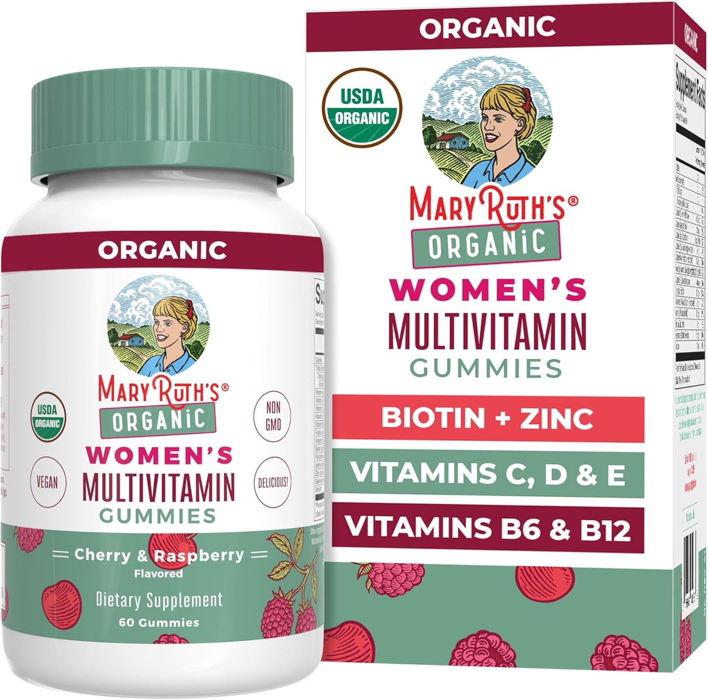 MaryRuth's Multivitamin Gummies for Women, Ages 14+, 60 Gummies - görsel 1