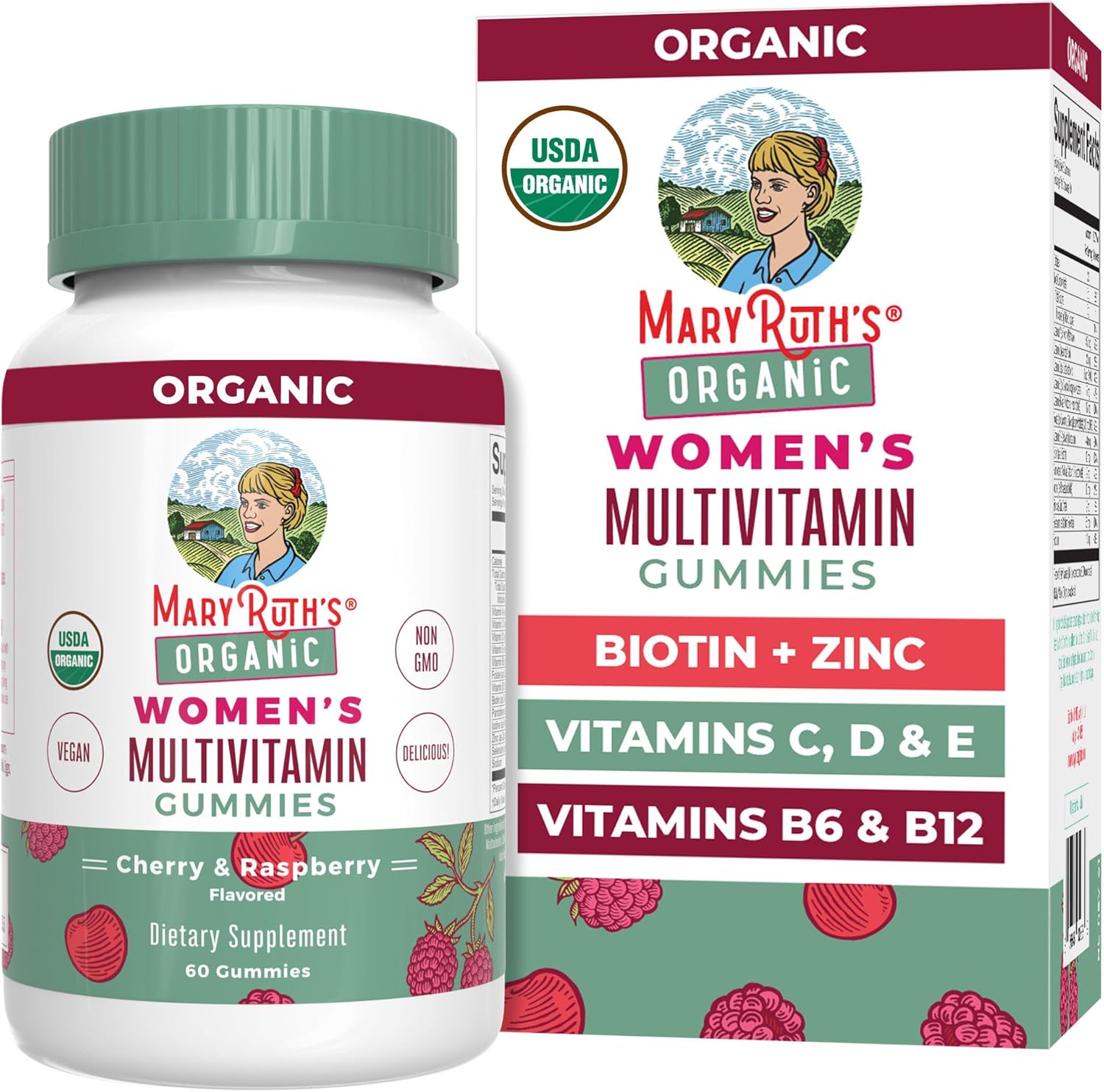 MaryRuth's Multivitamin Gummies for Women, Ages 14+, 60 Gummies - görsel 1