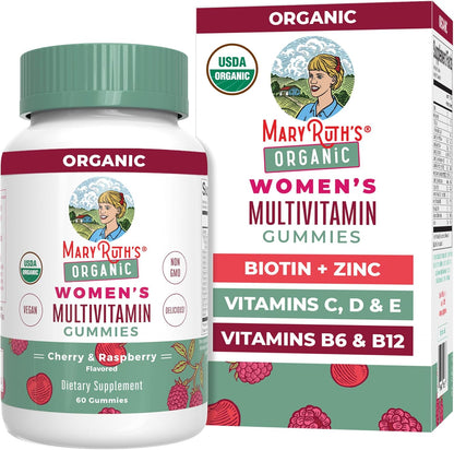 MaryRuth's Multivitamin Gummies for Women, Ages 14+, 60 Gummies