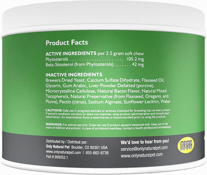 Only Natural Pet Immune Balance - Immunity Support for Itchy Skin & Allergies - 60 Tablets