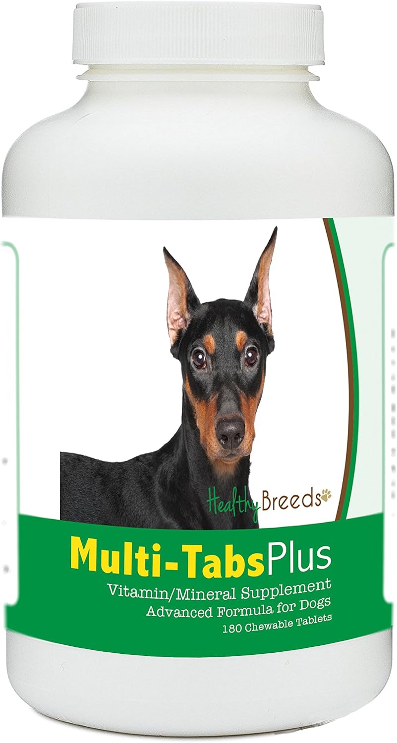 Healthy Breeds German Pinscher Multi-Tabs Plus Chewable Tablets 180 Count - görsel 1