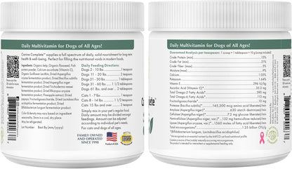 Wholistic Pet Organics Puppy Complete - Dog Multivitamin Powder
