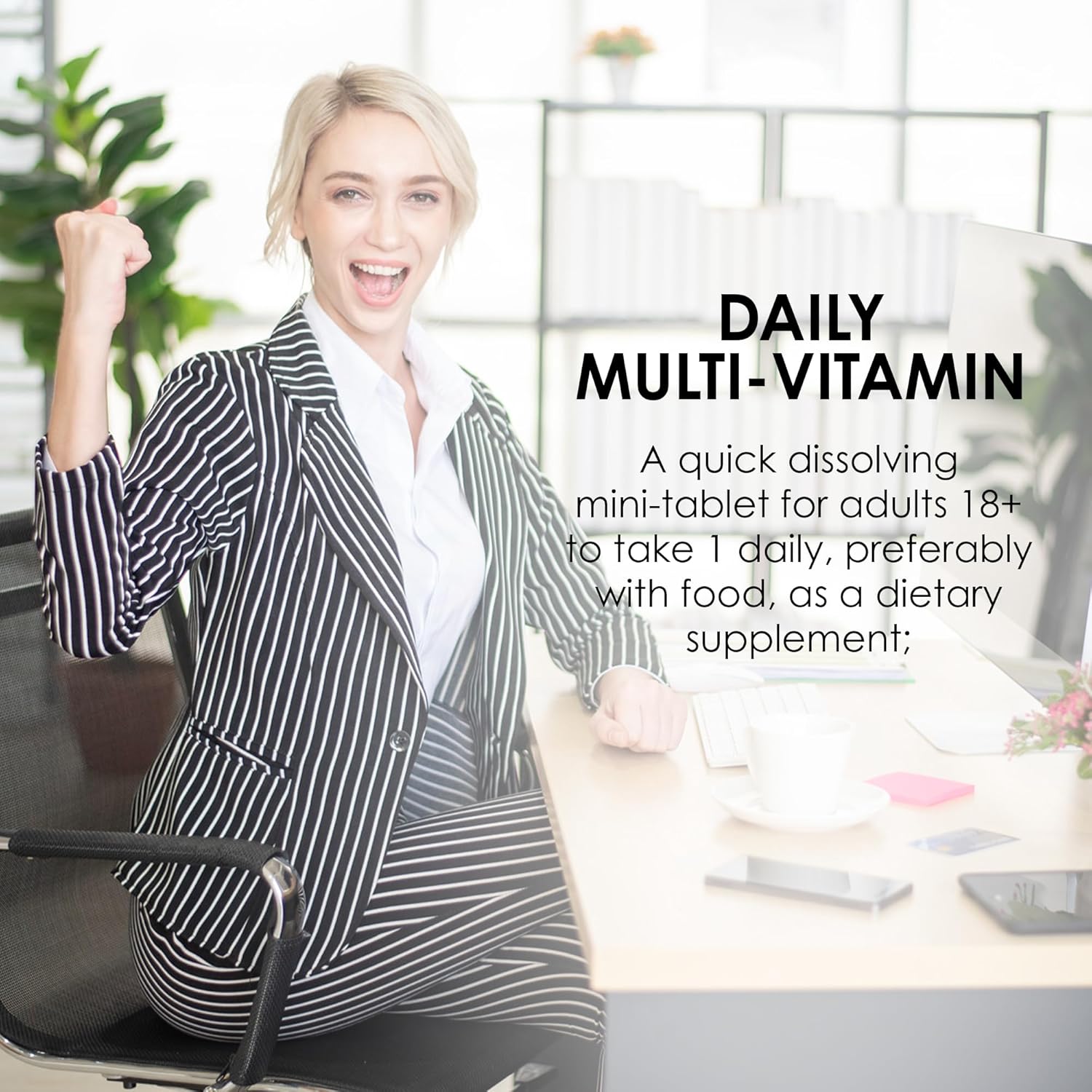 MASON NATURAL Mini Multivitamin with Iron & 12 Key Nutrients – 365-Day Supply - görsel 3