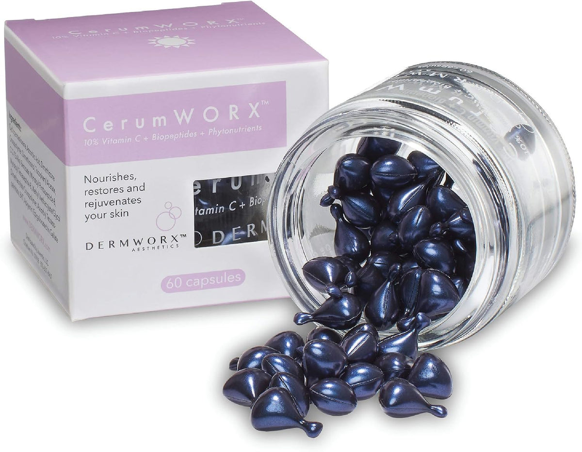 CerumWORX Day Serum: 10% Vitamin C Capsules - görsel 1