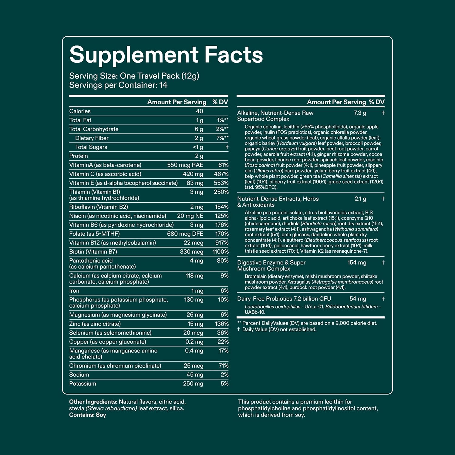 AG1 Greens Powder Food Supplement – Classic Formula, 2-Pack (30 Servings Per Pouch) - görsel 6