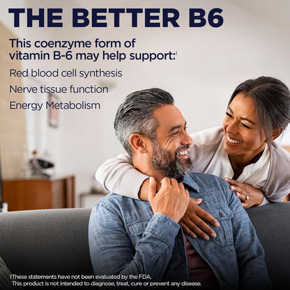 KAL Vitamin B6 Pyridoxal-5-Phosphate 50 mg Tablets, 50 Count