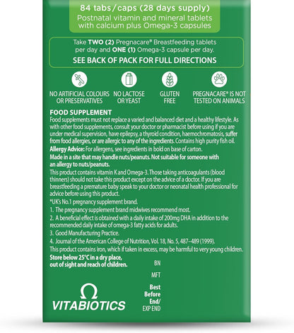 Pregnacare Breast-Feeding - 84 Tablets