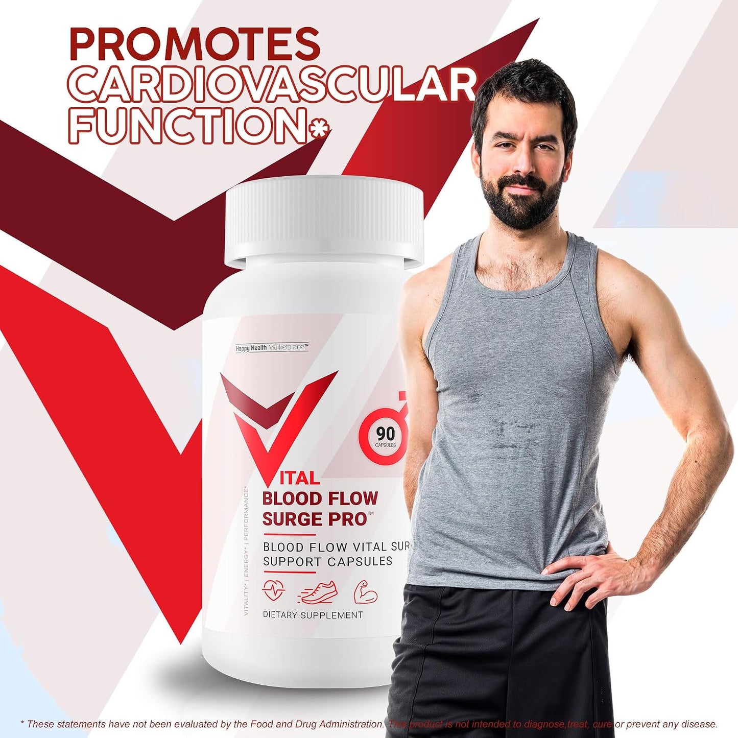 Vital Blood Flow Surge Pro - Advanced Blood Flow Support Capsules - görsel 6