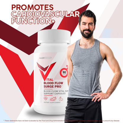 Vital Blood Flow Surge Pro - Advanced Blood Flow Support Capsules