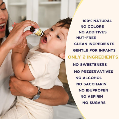 Little Nest Baby Vitamin D3 Drops – 400 IU per Dose, Natural for Infants & Toddlers, 100-Day Supply
