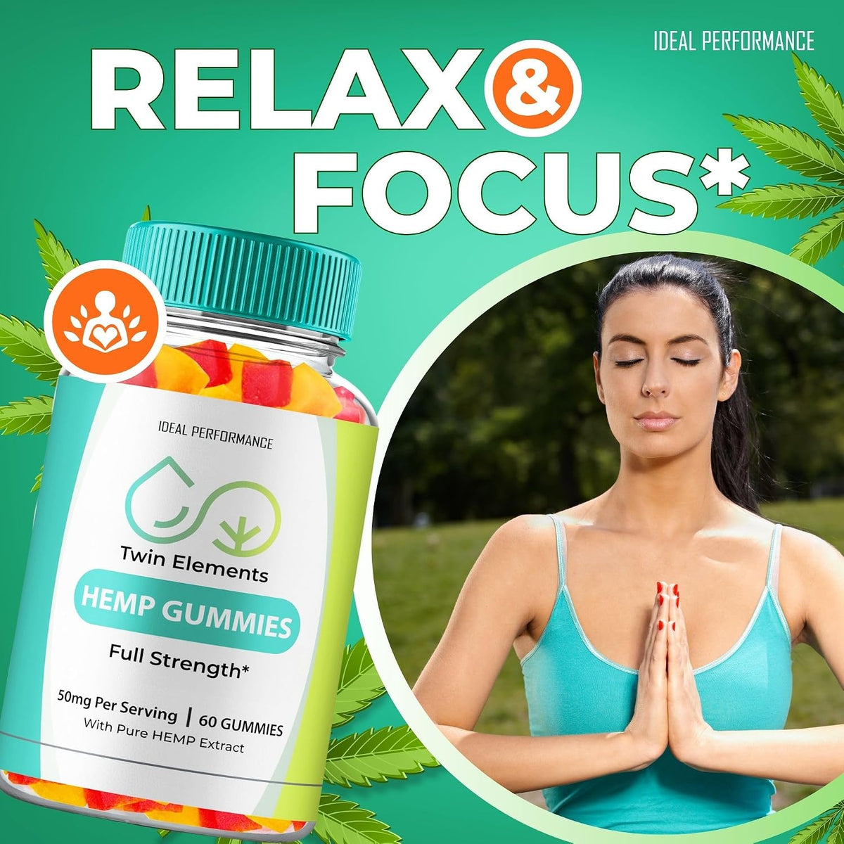 IDEAL PERFORMANCE Twin Elements Gummies, TwinElements Gummies Health and Wellness Support, Twin Elements Advanced Reviews (60 Gummies) - görsel 6