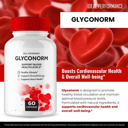 Glyconorm Capsules - Maximum Strength All Natural Supplement (3 Pack)