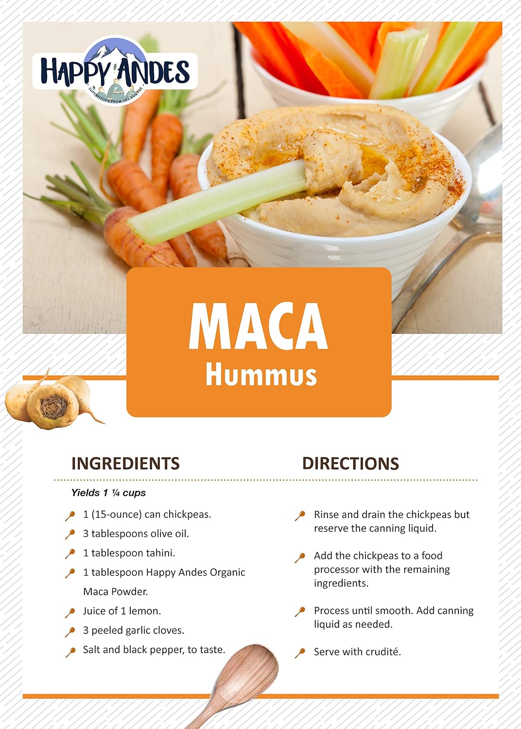 Happy Andes Organic Gelatinised Maca Powder – Energy & Vitality, 454 g - görsel 4