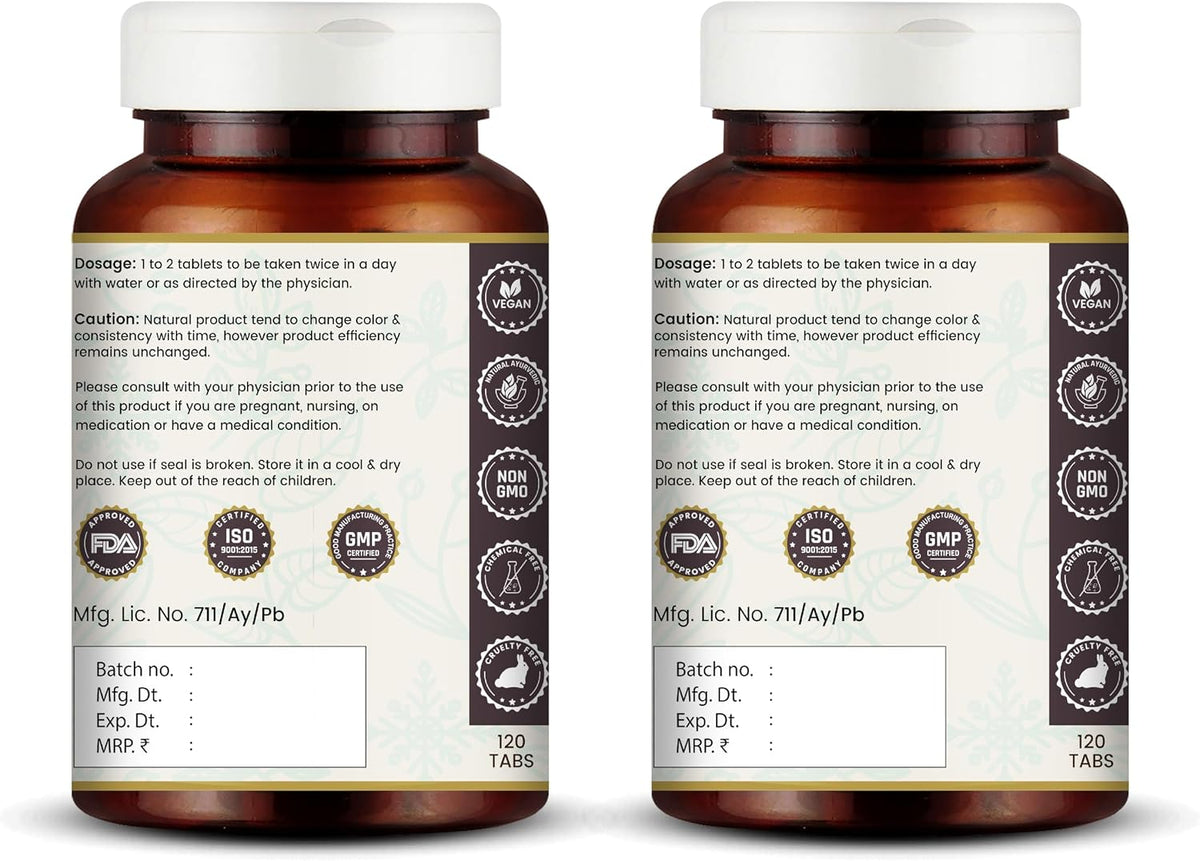 VEDIKROOTS Lavangadi Vati - Ayurvedic Respiratory & Digestive Support, 240 Tablets (Pack of 2) - görsel 2