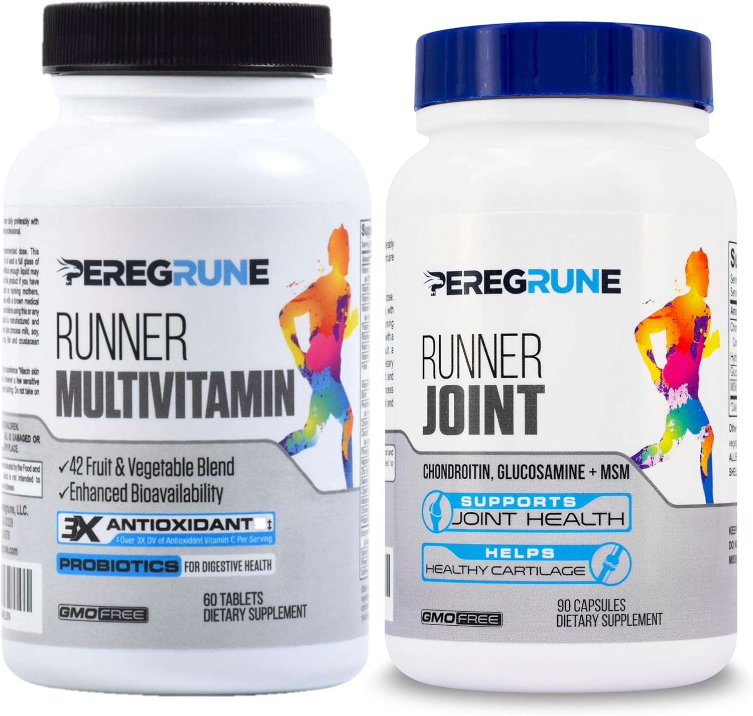 PEREGRUNE Runner Multivitamin Gummies – Daily Vitamin for Runners (Vitamins A, C, D, E, B Complex) – 50% Less Sugar - görsel 10