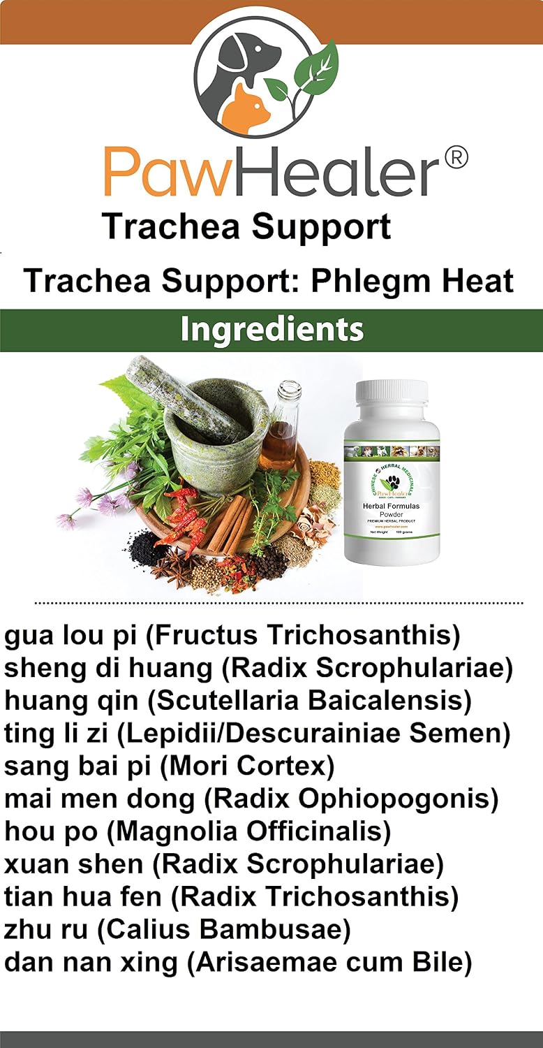 PawHealer® Trachea Support Dog Cough Remedy - 100g Powder - görsel 2
