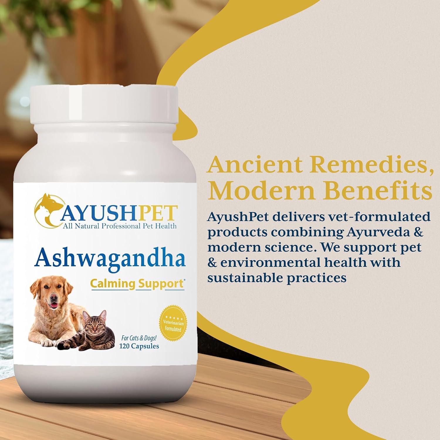 Ayush Pet Ashwagandha Capsules for Dogs & Cats - görsel 6