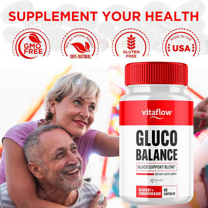 Vitaflow Balance Support Supplement Capsules (3-Pack, 180 Capsules)
