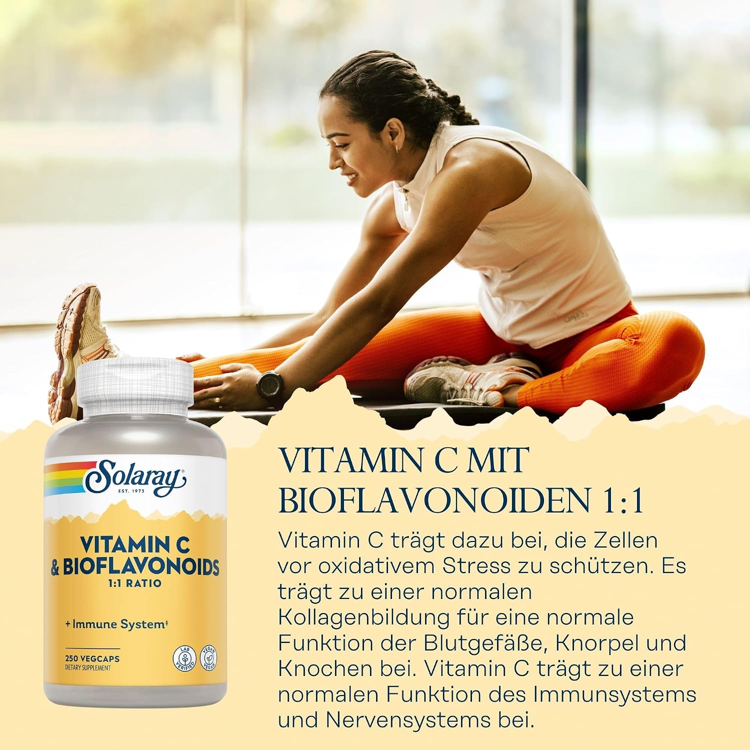 Solaray Super Bio-Plex Vitamin C & Bioflavonoids - görsel 2