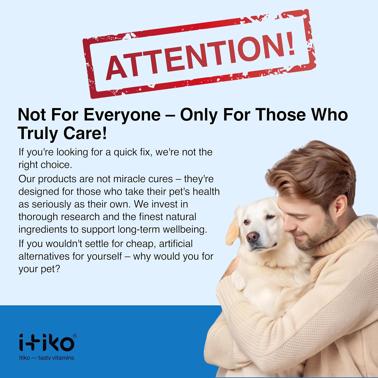 ITIKO Dog Calmers: Tasty Calming Supplement for Dogs with L-Tryptophan, Chamomile & Valerian Root - görsel 9