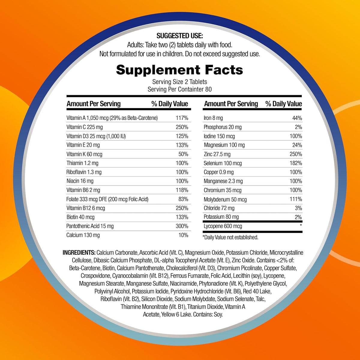 Centrum Minis Men's Daily Multivitamin for Immune Support with Zinc and Vitamin C, 280 Mini Tablets, 140-Day Supply - görsel 7