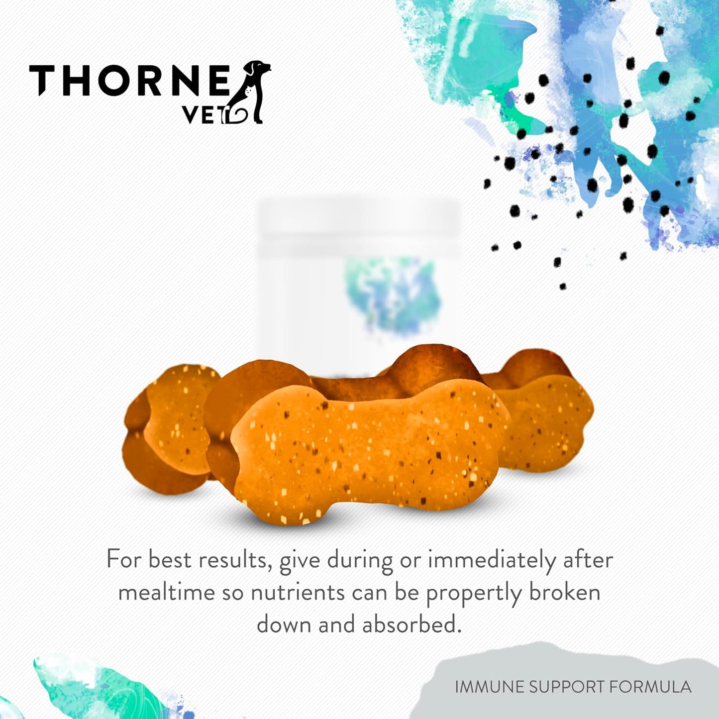 ThorneVET Immune Support Formula – Immune Support for Dogs and Cats, 90 Soft Chews - görsel 6